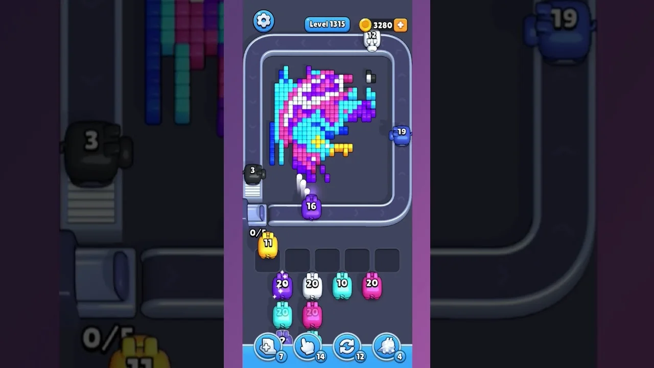 Pixel Flow Level 1325 Solution: Complete Walkthrough & Guide