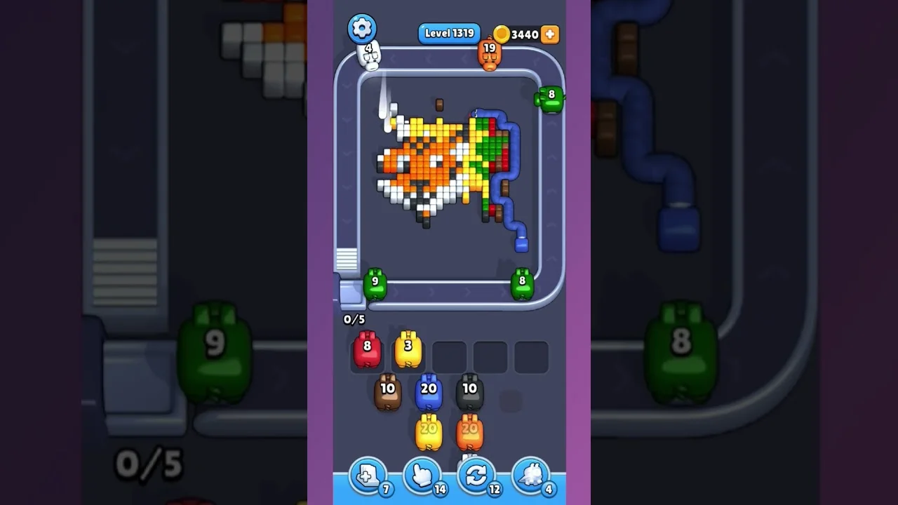 Pixel Flow Level 1329 Solution: Complete Walkthrough & Guide