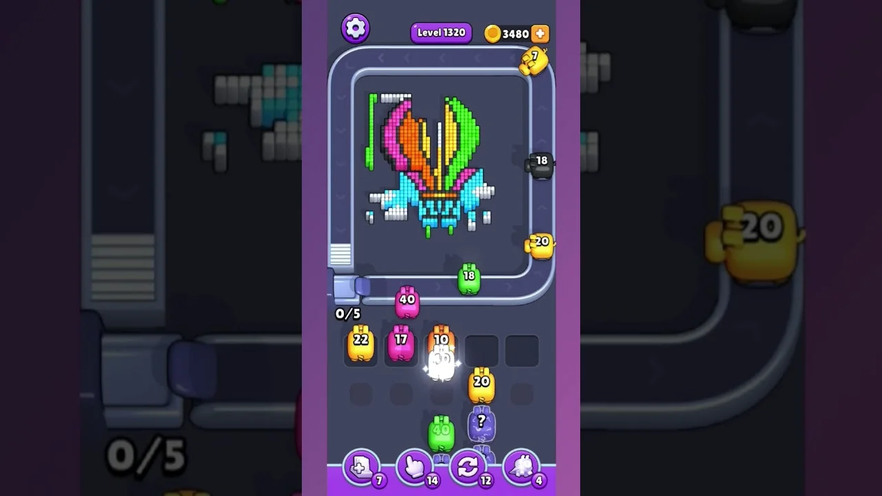 Pixel Flow Level 1330 Solution & Walkthrough Guide