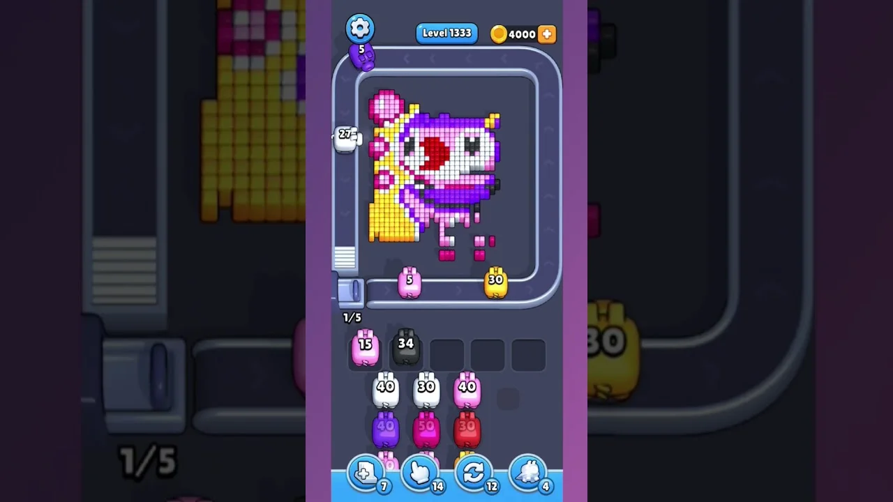 Pixel Flow Level 1333 Solution: Complete Walkthrough & Guide