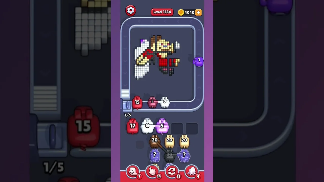 Pixel Flow Level 1334 Solution: Complete Walkthrough & Guide