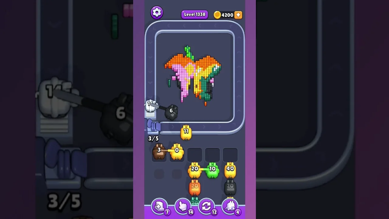 Pixel Flow Level 1338 Solution: Complete Walkthrough & Guide