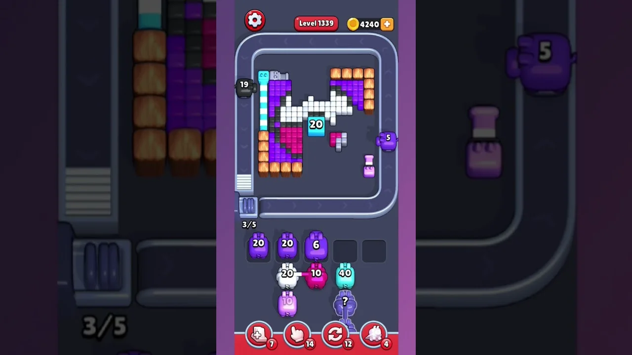 Pixel Flow Level 1339 Solution & Walkthrough Guide