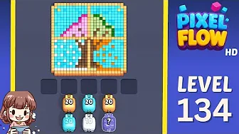 Pixel Flow Level 134 Solution: Complete Walkthrough & Guide