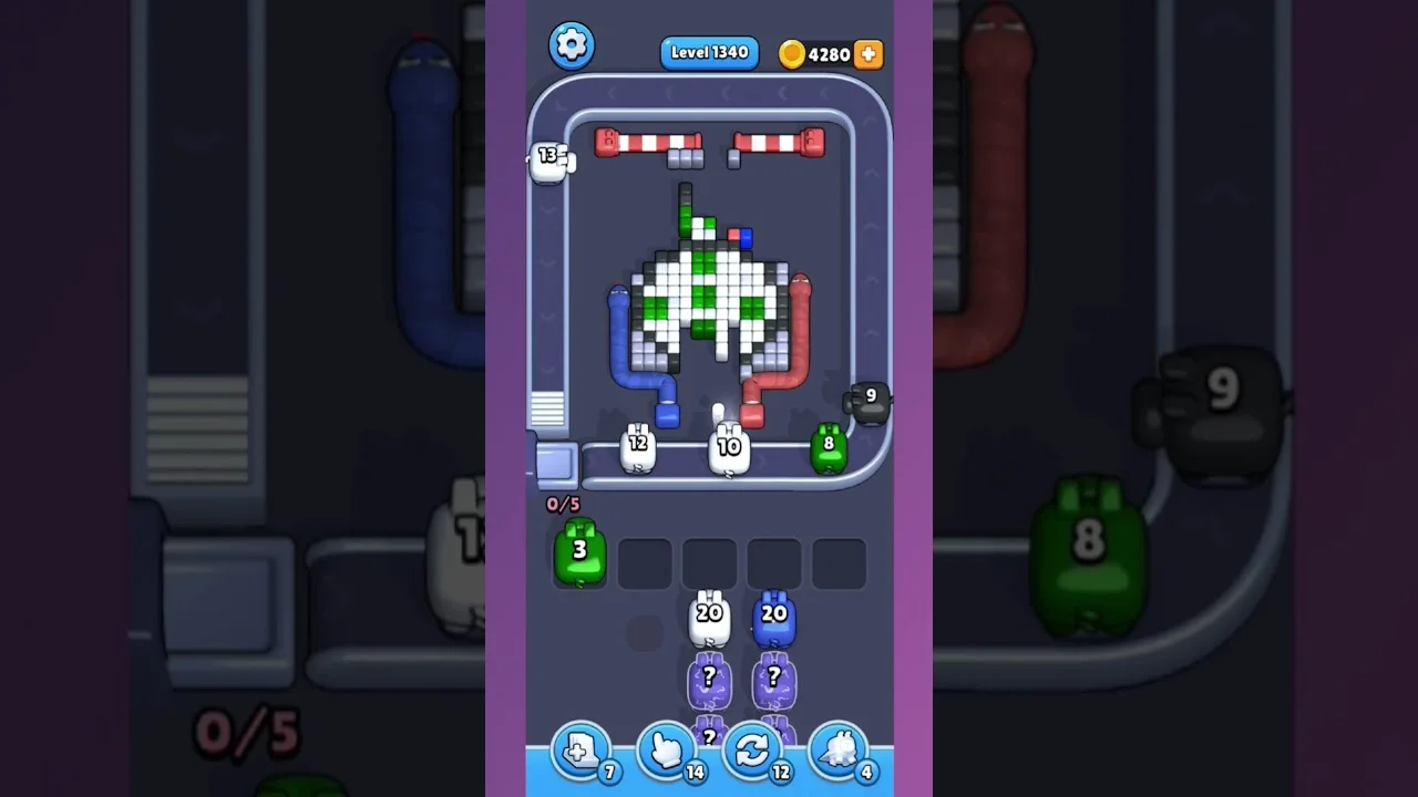 Pixel Flow Level 1340 Solution: Complete Walkthrough & Guide