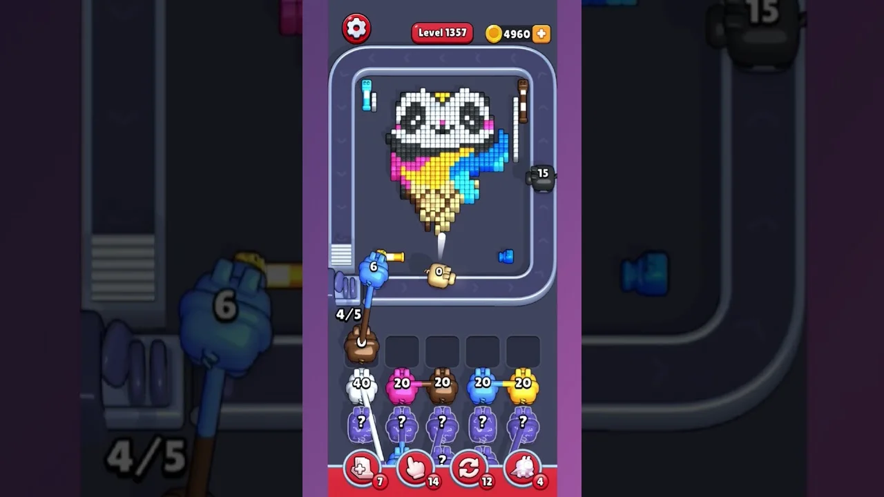 Pixel Flow Level 1357 Solution: Complete Walkthrough & Guide