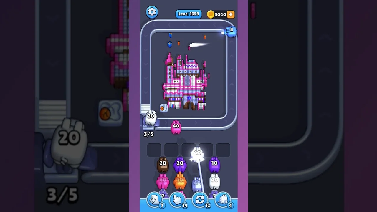 Pixel Flow Level 1359 Solution & Walkthrough Guide