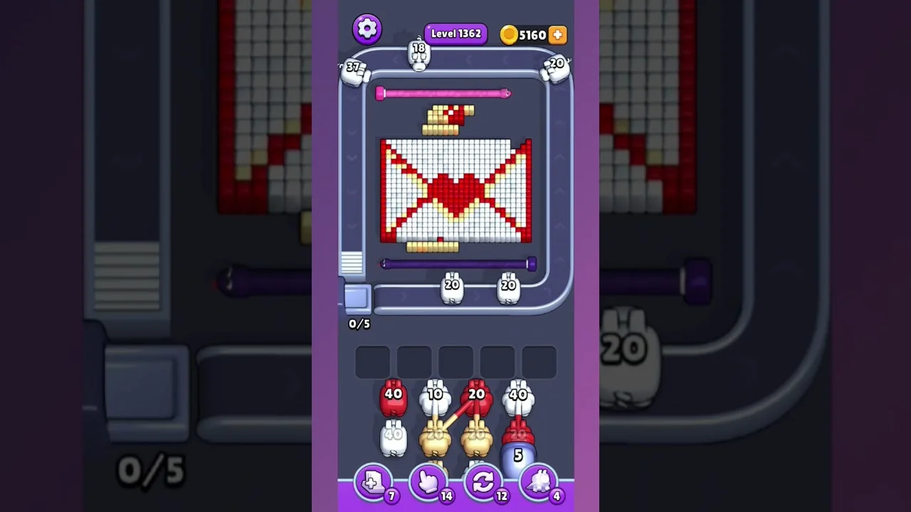 Pixel Flow Level 1362 Solution: Complete Walkthrough & Guide
