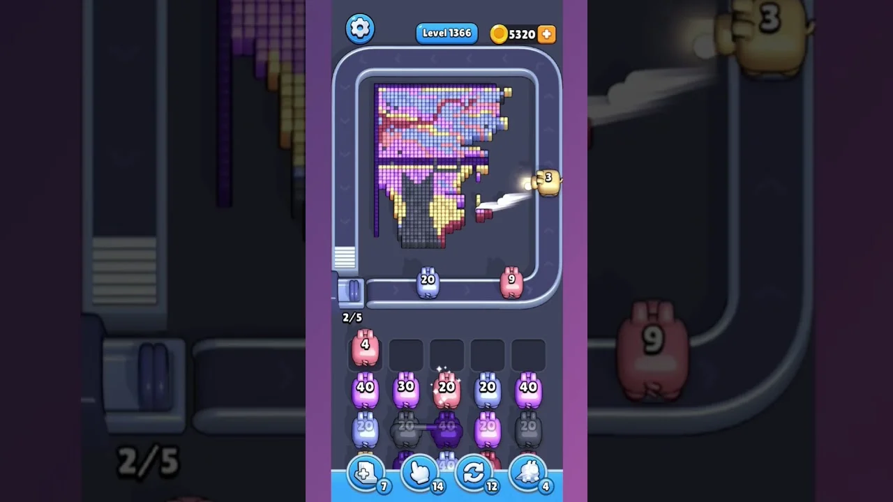 Pixel Flow Level 1366 Solution: Complete Walkthrough & Guide