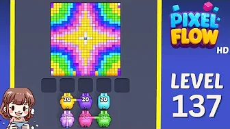 Pixel Flow Level 137 Solution & Walkthrough Guide