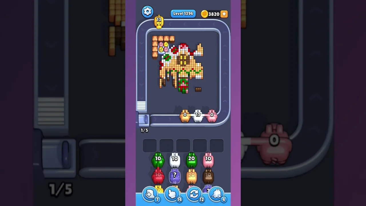 Pixel Flow Level 1396 Solution: Complete Walkthrough Guide