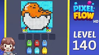 Pixel Flow Level 140 Solution: Complete Walkthrough & Guide