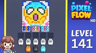 Pixel Flow Level 141 Solution & Walkthrough Guide