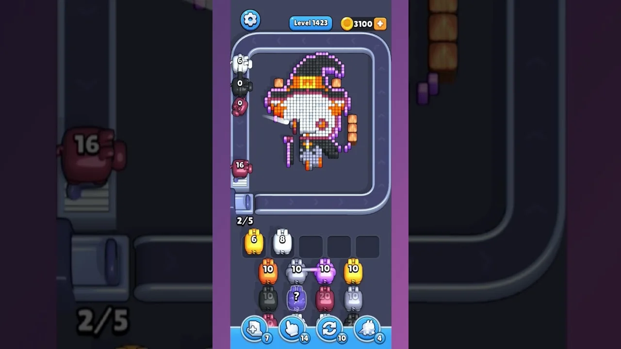Pixel Flow Level 1423 Solution: Complete Walkthrough & Guide