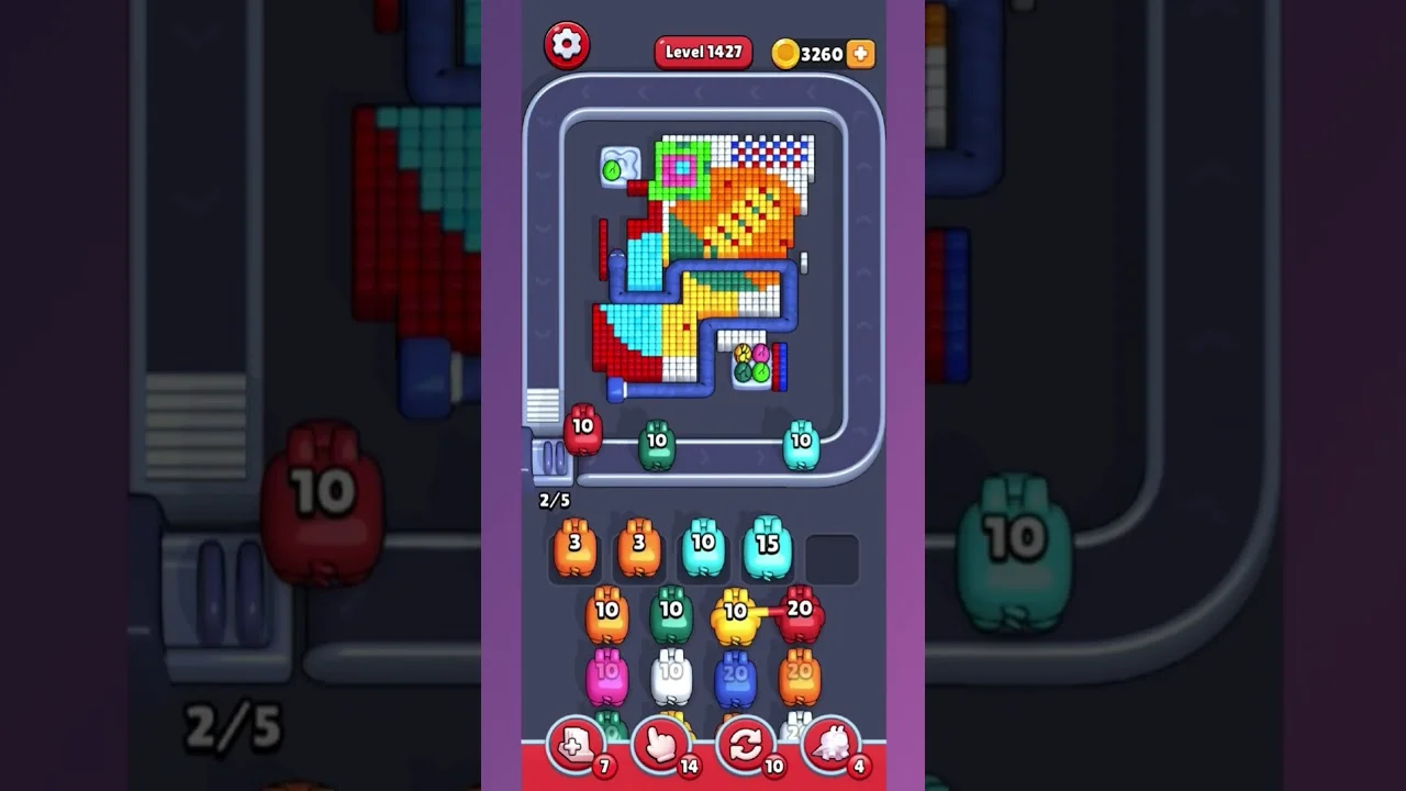 Pixel Flow Level 1427 Solution: Complete Walkthrough & Guide