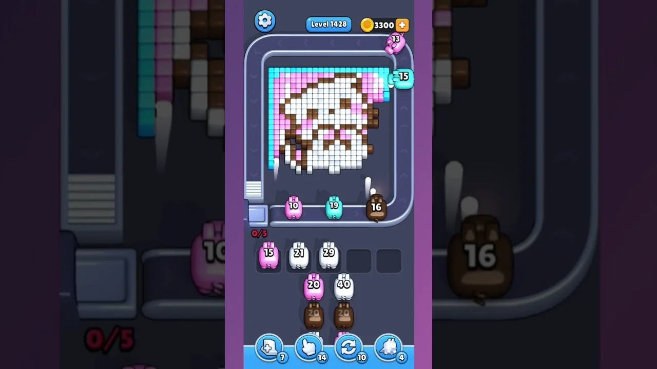 Pixel Flow Level 1428 Solution: Complete Walkthrough & Guide