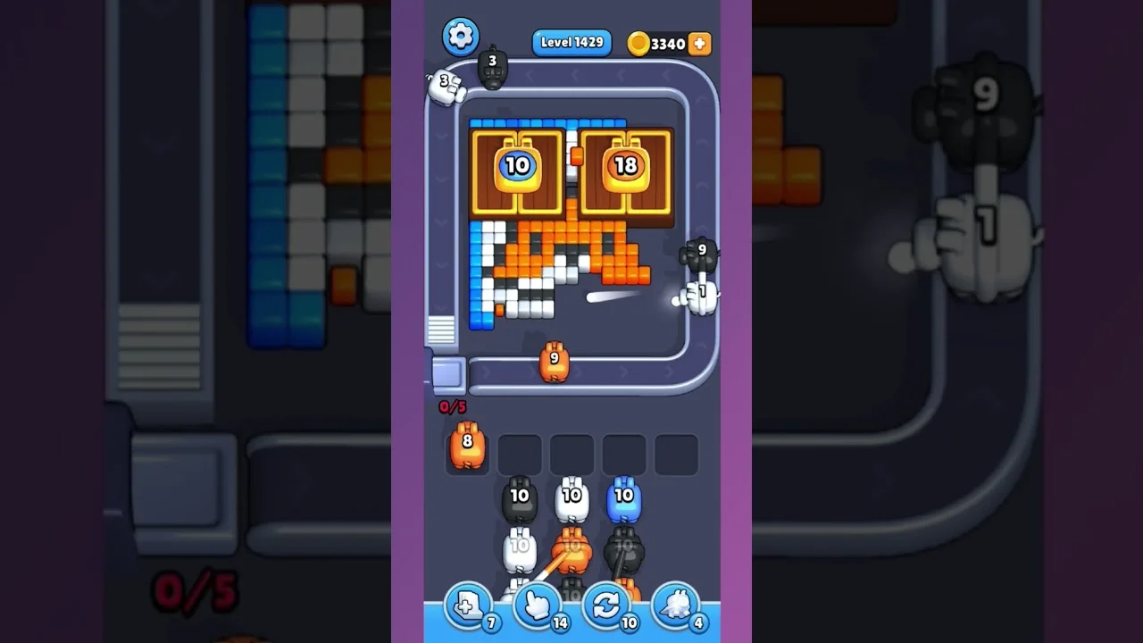 Pixel Flow Level 1429 Solution: Complete Walkthrough & Guide