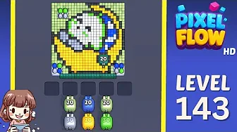 Pixel Flow Level 143 Solution & Walkthrough Guide