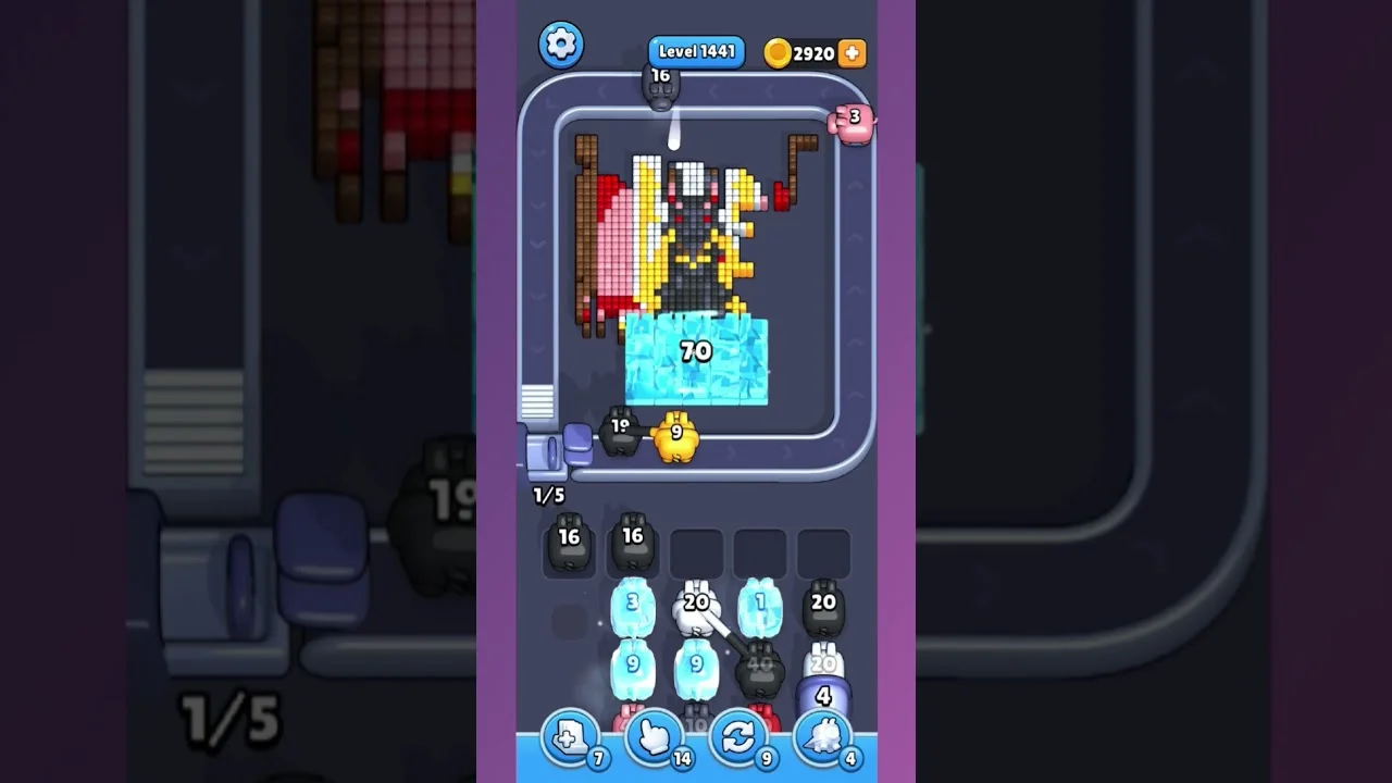 Pixel Flow Level 1441 Solution: Complete Walkthrough & Guide