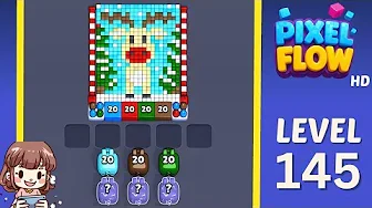 Pixel Flow Level 145 Solution: Complete Walkthrough & Guide