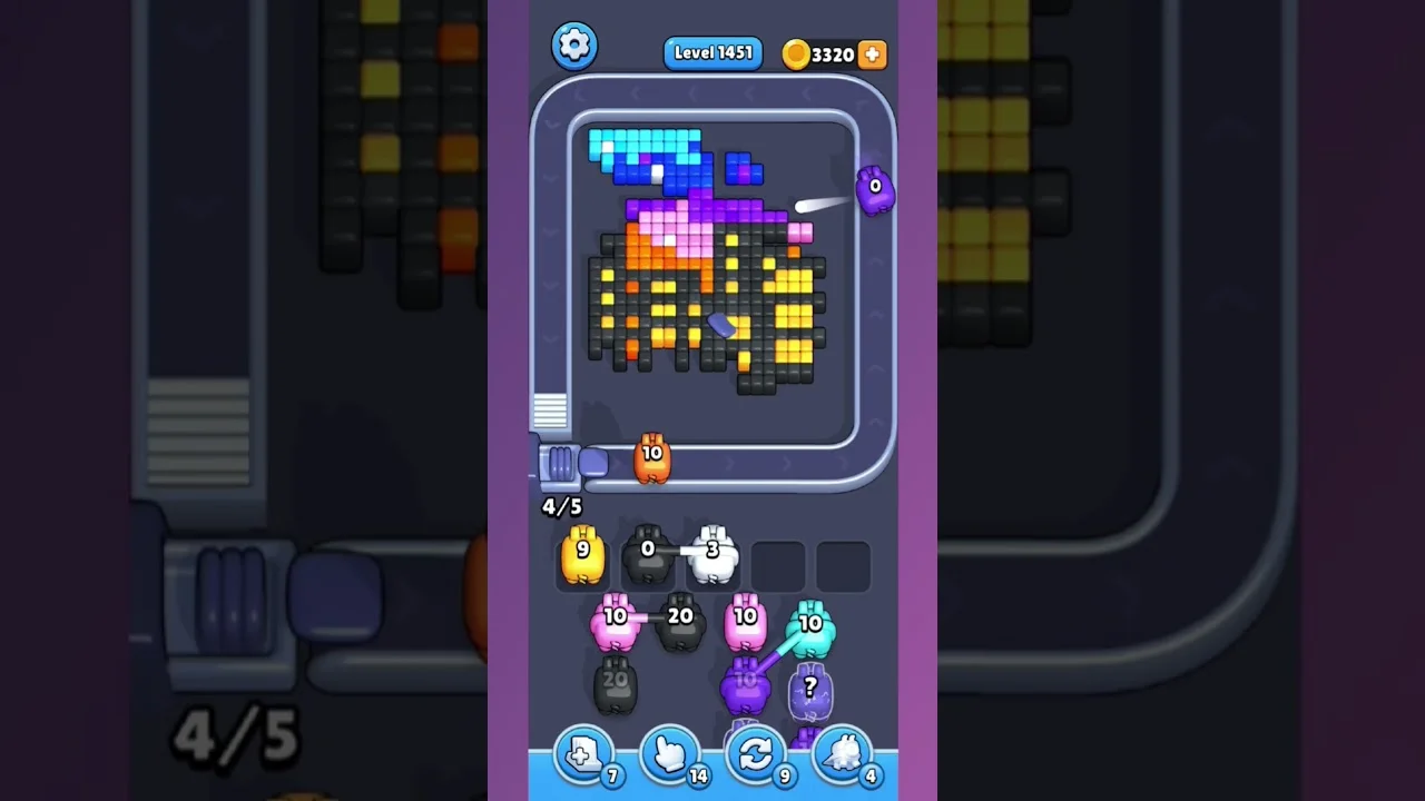 Pixel Flow Level 1451 Solution: Complete Walkthrough & Guide