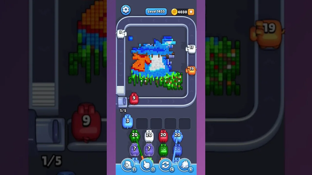 Pixel Flow Level 1455 Solution: Expert Walkthrough & Guide