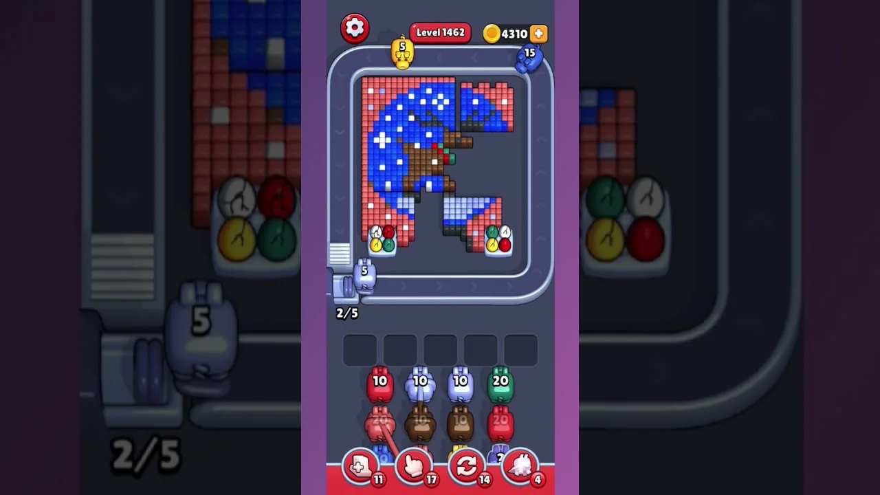 Pixel Flow Level 1462 Solution: Complete Walkthrough & Guide