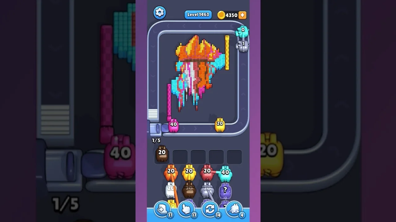 Pixel Flow Level 1463 Solution: Complete Walkthrough & Guide