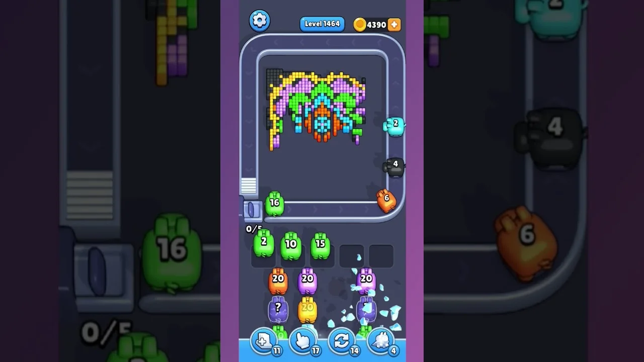 Pixel Flow Level 1464 Solution: Complete Walkthrough & Guide
