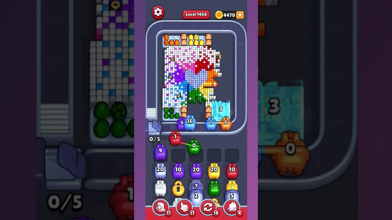 Pixel Flow Level 1466 Solution: Complete Walkthrough & Guide