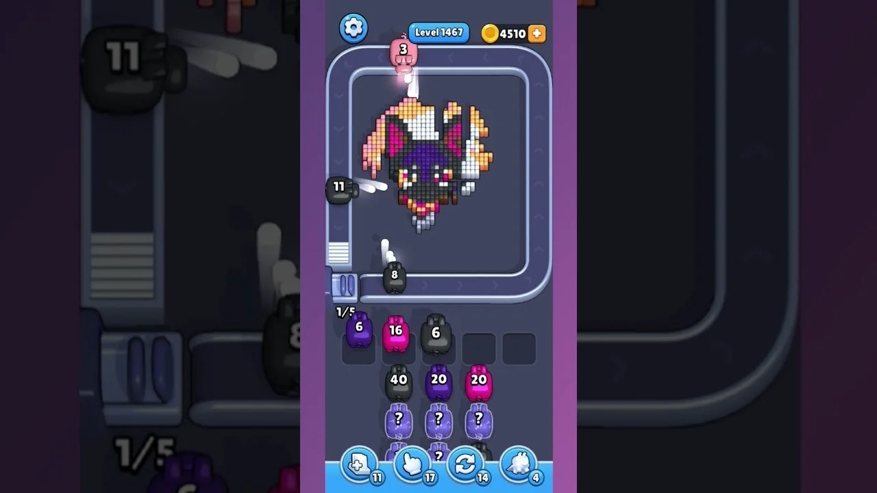 Pixel Flow Level 1467 Solution: Complete Walkthrough & Guide