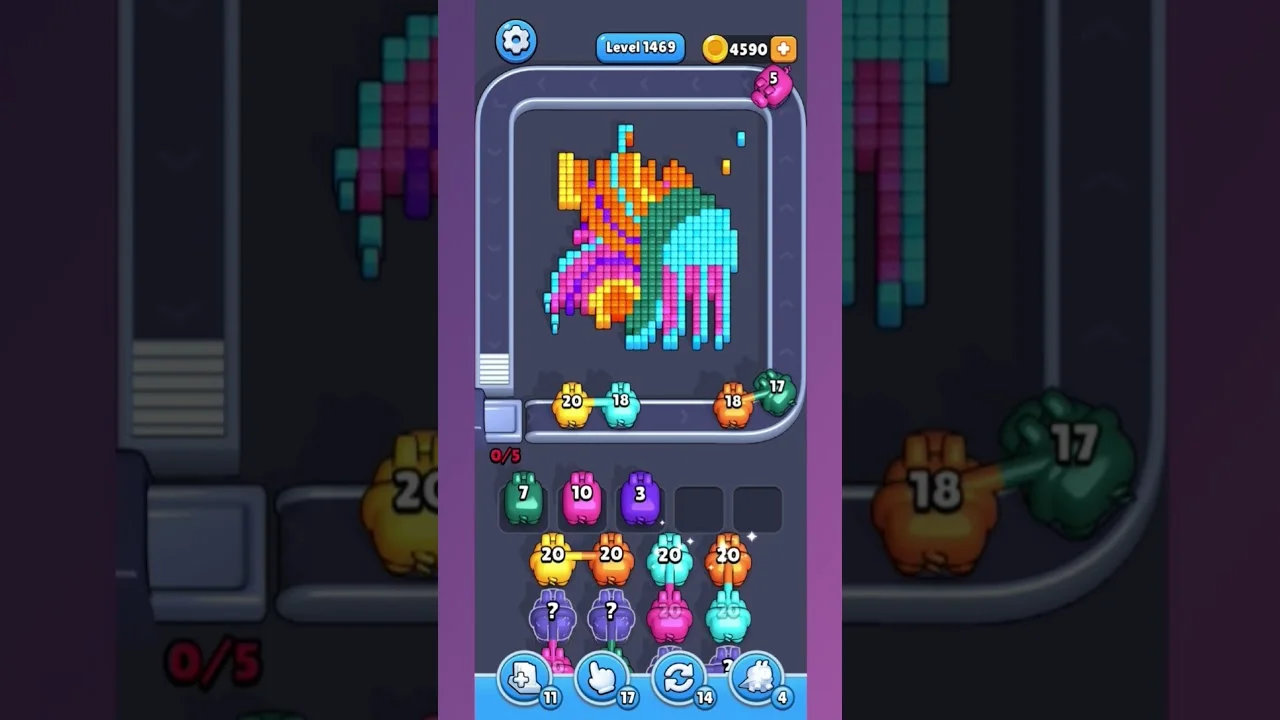 Pixel Flow Level 1469 Solution & Walkthrough Guide