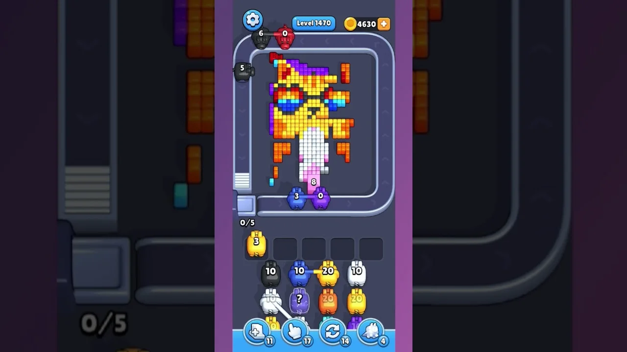 Pixel Flow Level 1470 Solution: Complete Walkthrough & Guide