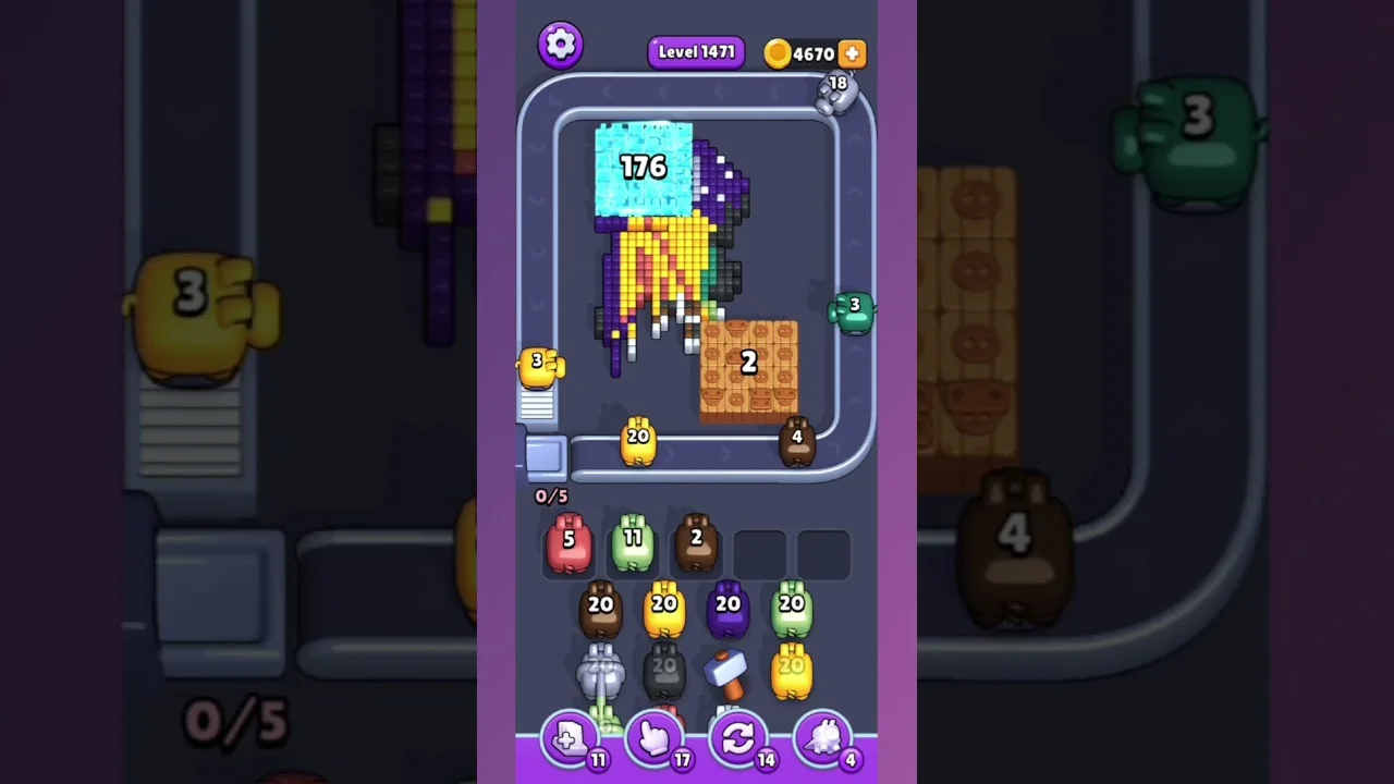 Pixel Flow Level 1471 Solution & Walkthrough Guide