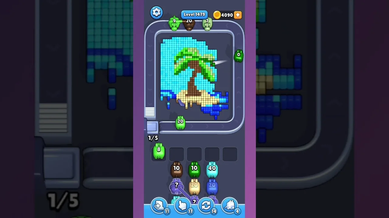 Pixel Flow Level 1479 Solution: Complete Walkthrough & Guide