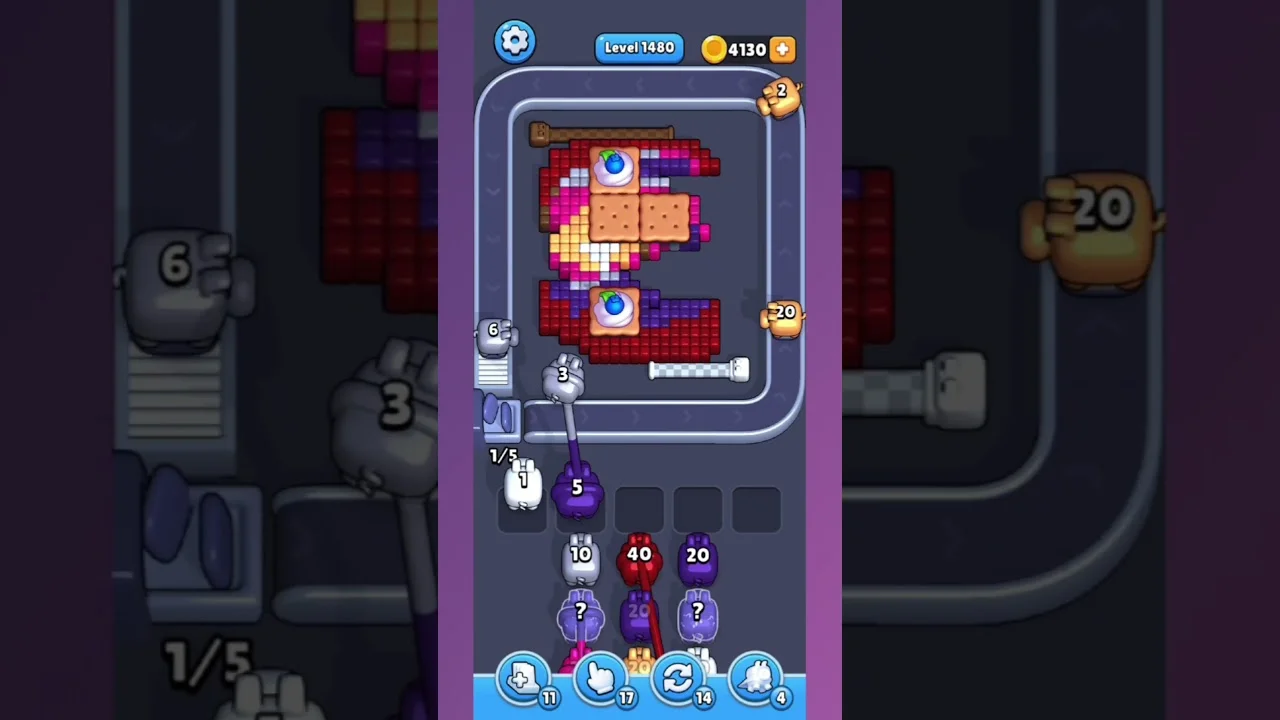 Pixel Flow Level 1480 Solution: Complete Walkthrough & Guide