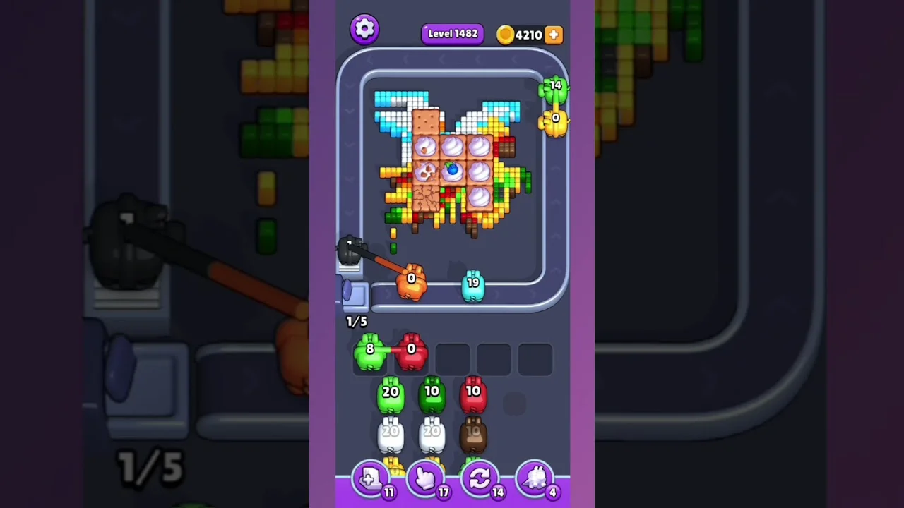 Pixel Flow Level 1482 Solution: Complete Walkthrough & Guide