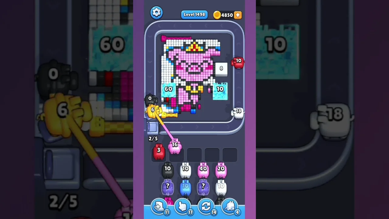 Pixel Flow Level 1498 Solution Guide: Step-by-Step Walkthrough