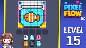 Pixel Flow Level 15 Solution: Complete Walkthrough & Guide
