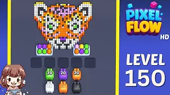 Pixel Flow Level 150 Solution & Walkthrough Guide