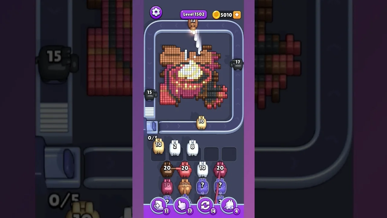 Pixel Flow Level 1502 Solution & Walkthrough Guide