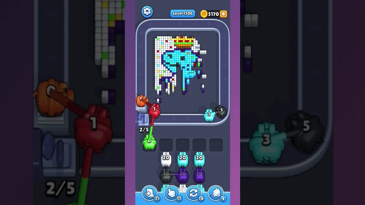Pixel Flow Level 1506 Solution: Complete Walkthrough & Guide