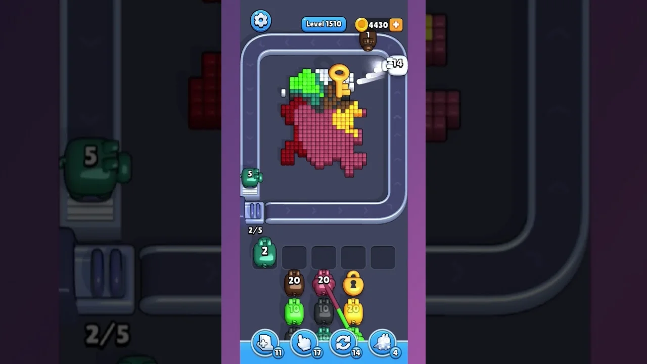 Pixel Flow Level 1510 Solution: Complete Walkthrough Guide