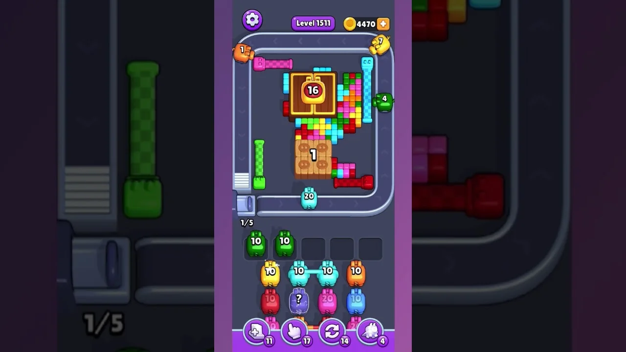 Pixel Flow Level 1511 Solution & Walkthrough Guide