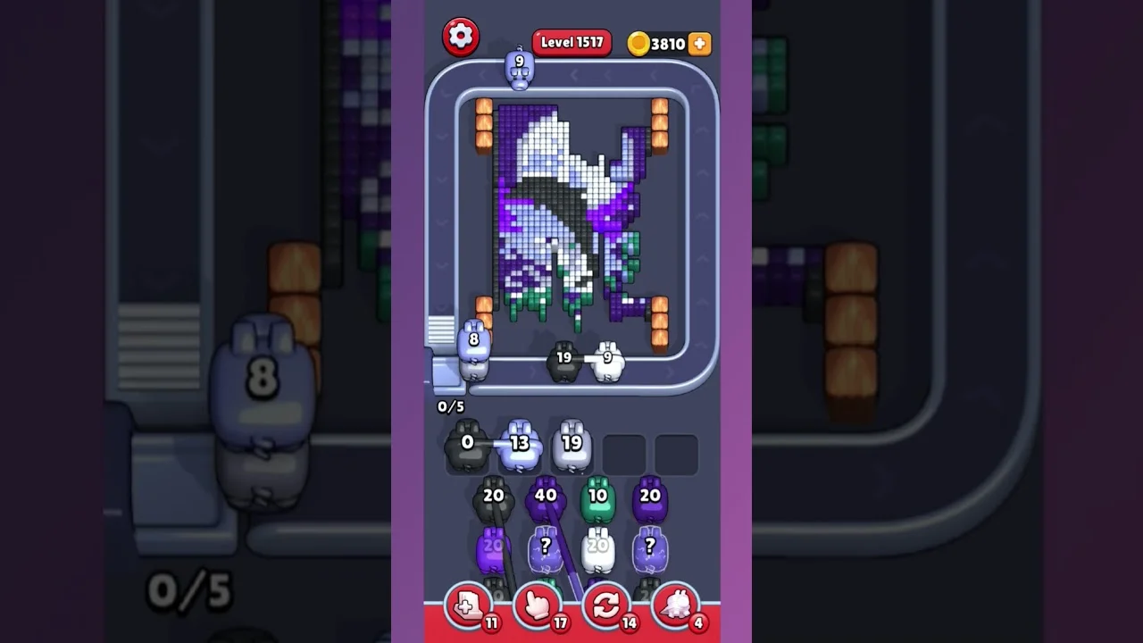 Pixel Flow Level 1517 Solution & Walkthrough Guide