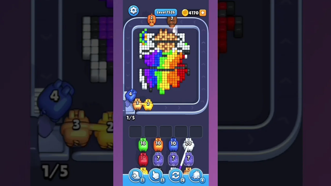 Pixel Flow Level 1526 Solution: Complete Walkthrough & Guide