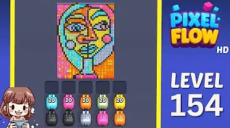 Pixel Flow Level 154 Solution: Complete Walkthrough & Guide