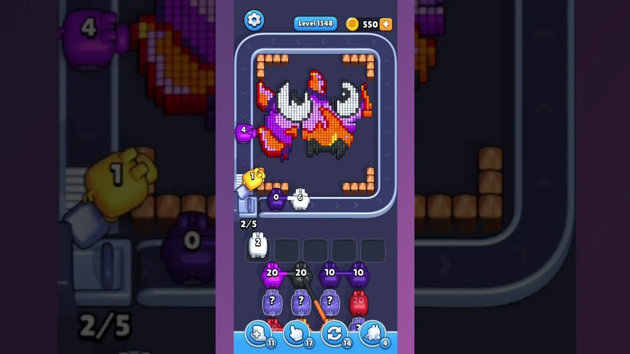 Pixel Flow Level 1548 Solution & Walkthrough Guide
