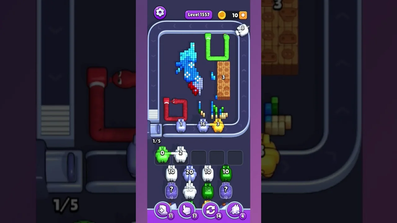 Pixel Flow Level 1557 Solution - Complete Walkthrough Guide