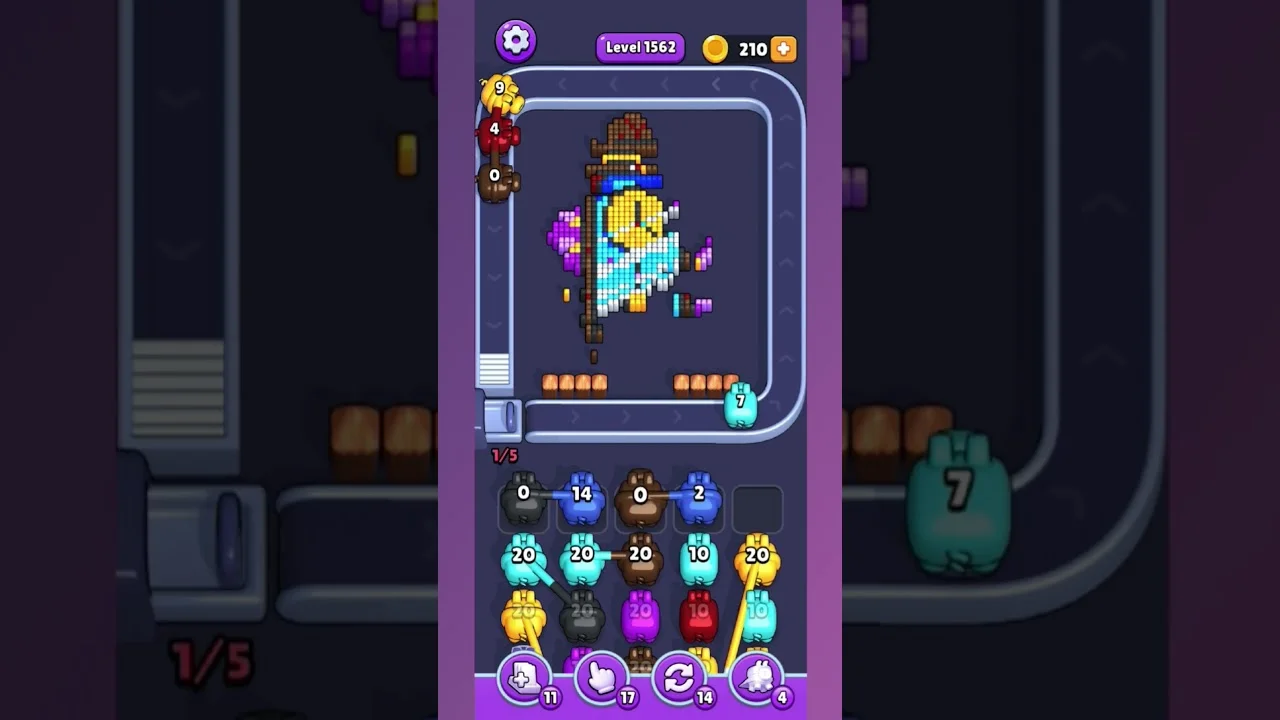 Pixel Flow Level 1562 Solution: Complete Walkthrough & Guide